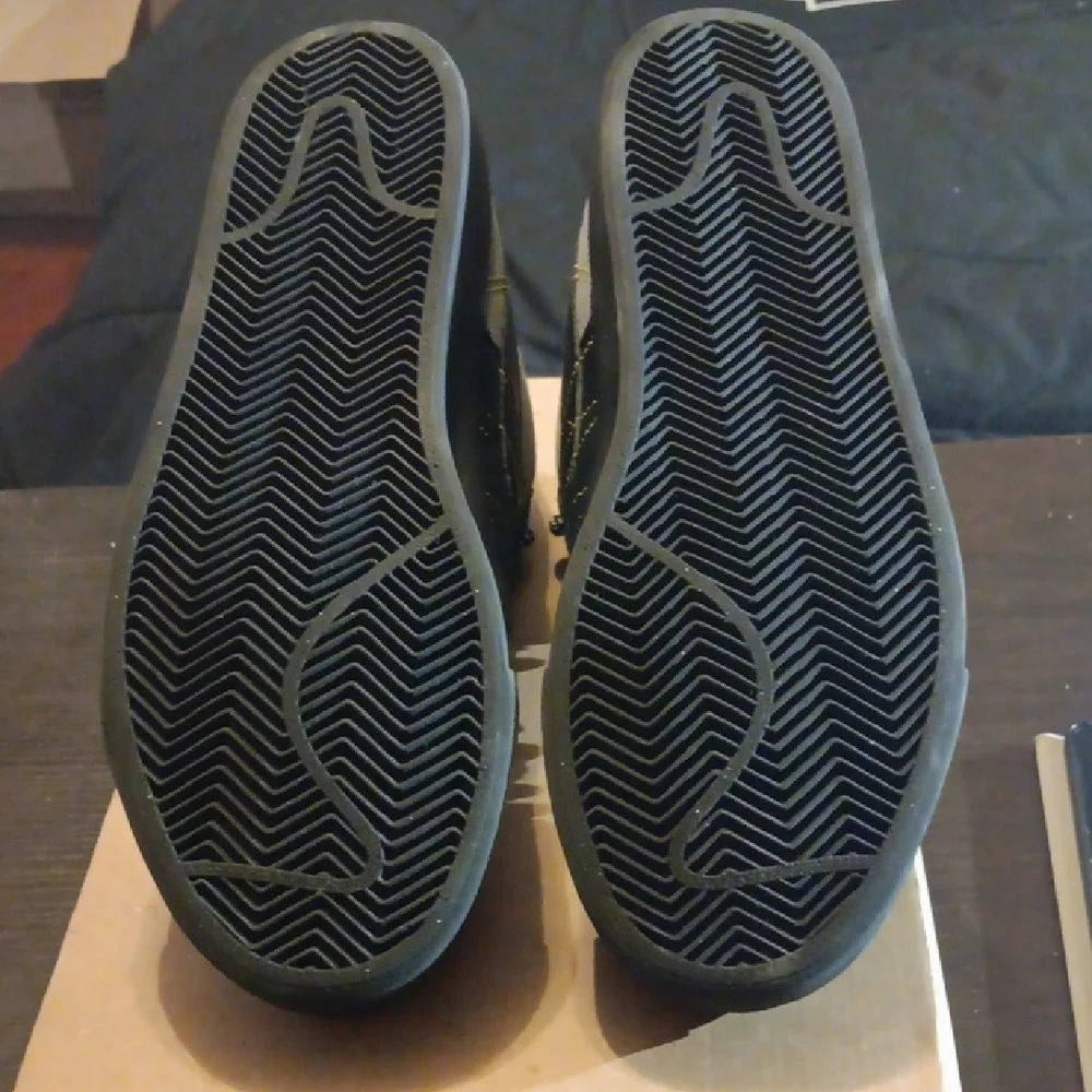 Nike SB Zoom Blazer Mid PRM Acclimate Cool Grey Yellow Strike Mens 9.5 Womens 11 - Picture 9 of 9